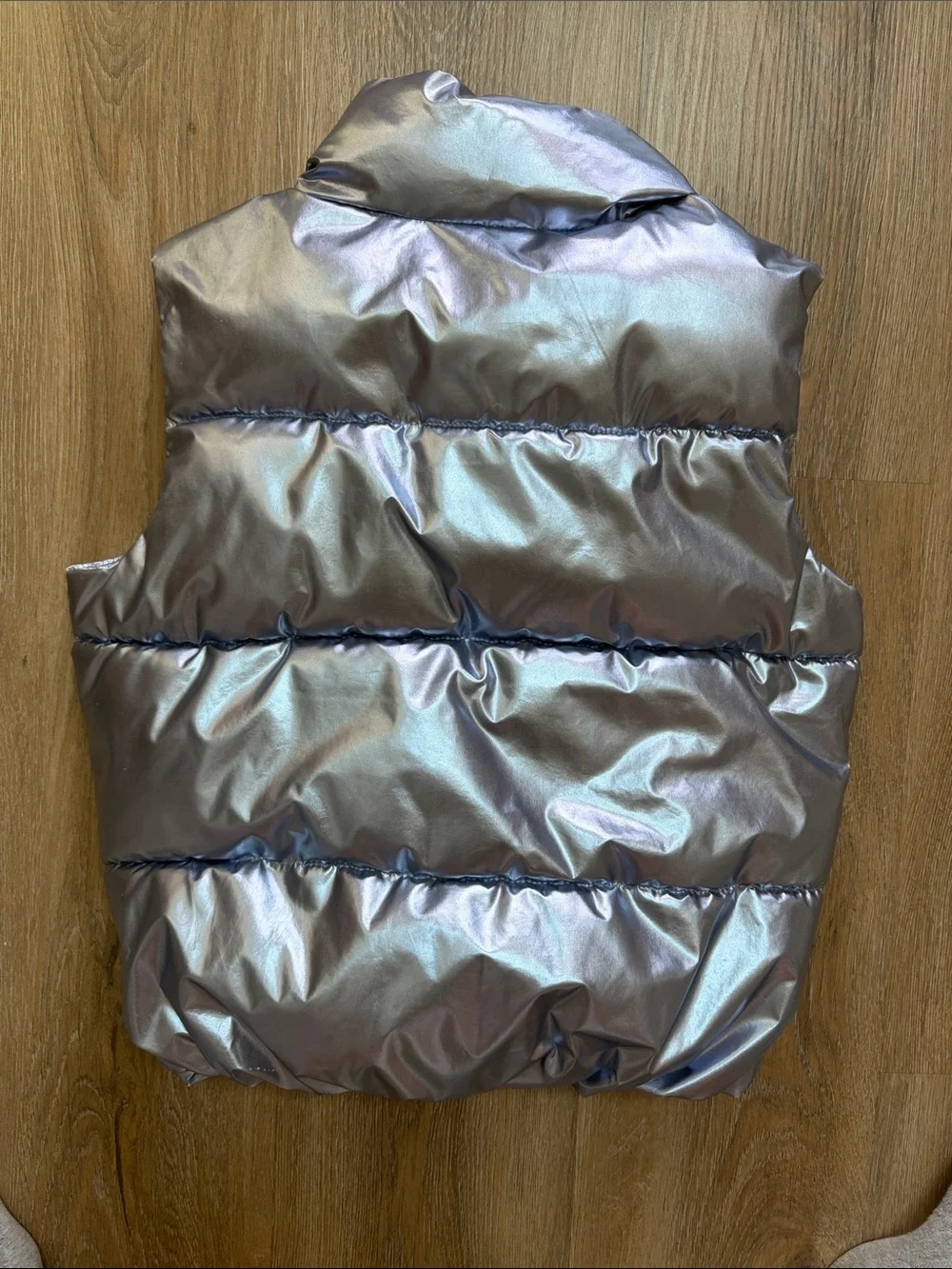 Iridescent Kids Puffer Vest - Lightweight Warmth